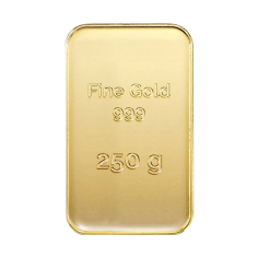 250 g unsorted gold bar - 24-hour shipping!