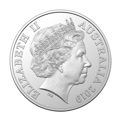 silver coin Australian eagle 1 ounce silver reverse 2