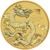 gold coin year of the dragon 1.2 ounces 2024 reverse