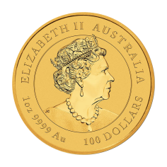 2021 Year of the Ox Gold Coin, 1 Ounce, Reverse 2