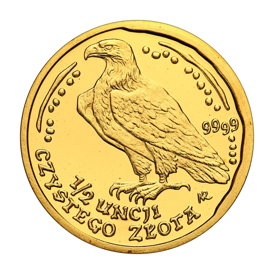 gold coin eagle bald eagle 1.2 ounces reverse