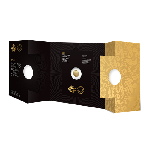 Gold Coin - Rare Canadian Maple Leaf - 1/10 oz - Pack of 6