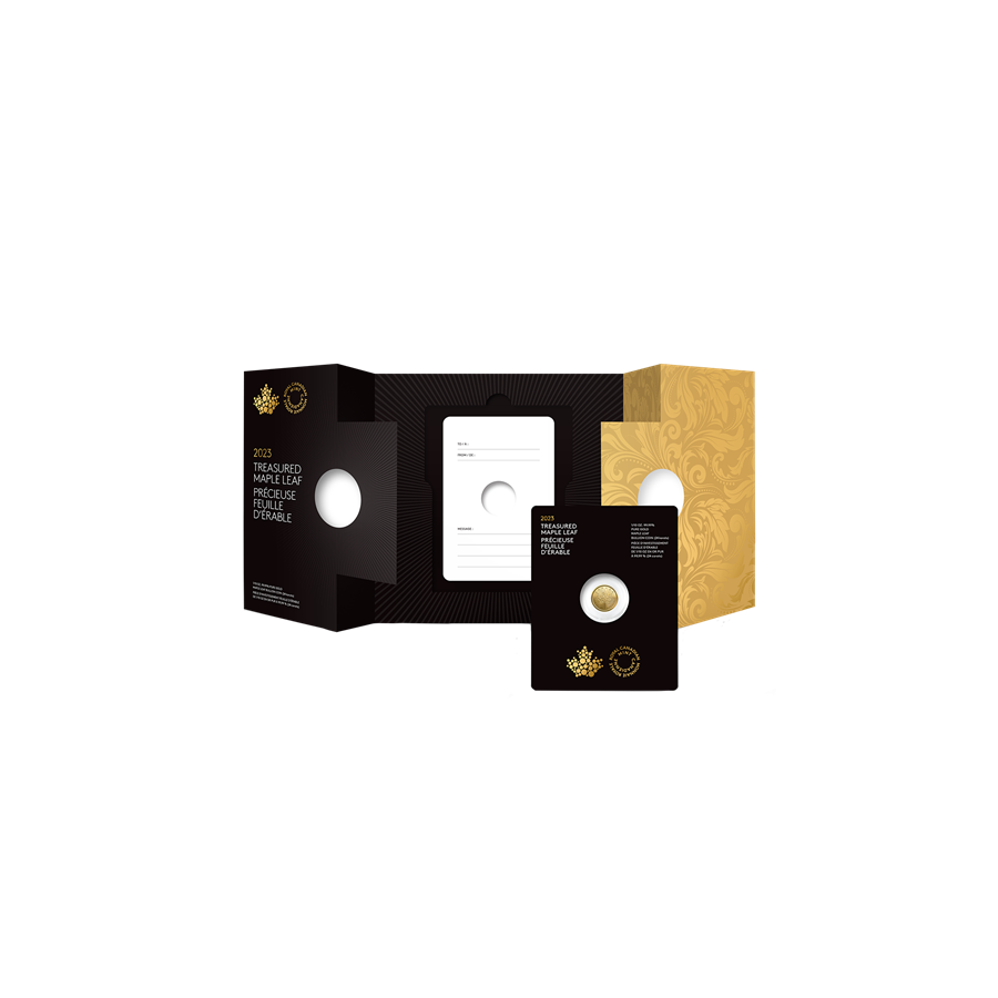 Gold Coin - Rare Canadian Maple Leaf - 1/10 Ounce - Pack of 7