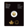 gold coin - valuable Canadian maple leaf - 1/10 ounce - package of 1
