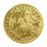 gold coin 200 PLN history of Polish cavalry Piast cavalryman 2006 reverse