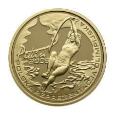 gold coin 200 PLN XXIX Olympic Games Beijing 2008 reverse