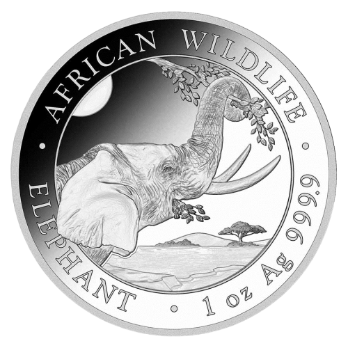 silver-coin-elephant-Somali-1-ounce-reverse