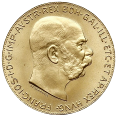 gold coin 100 koruna 1