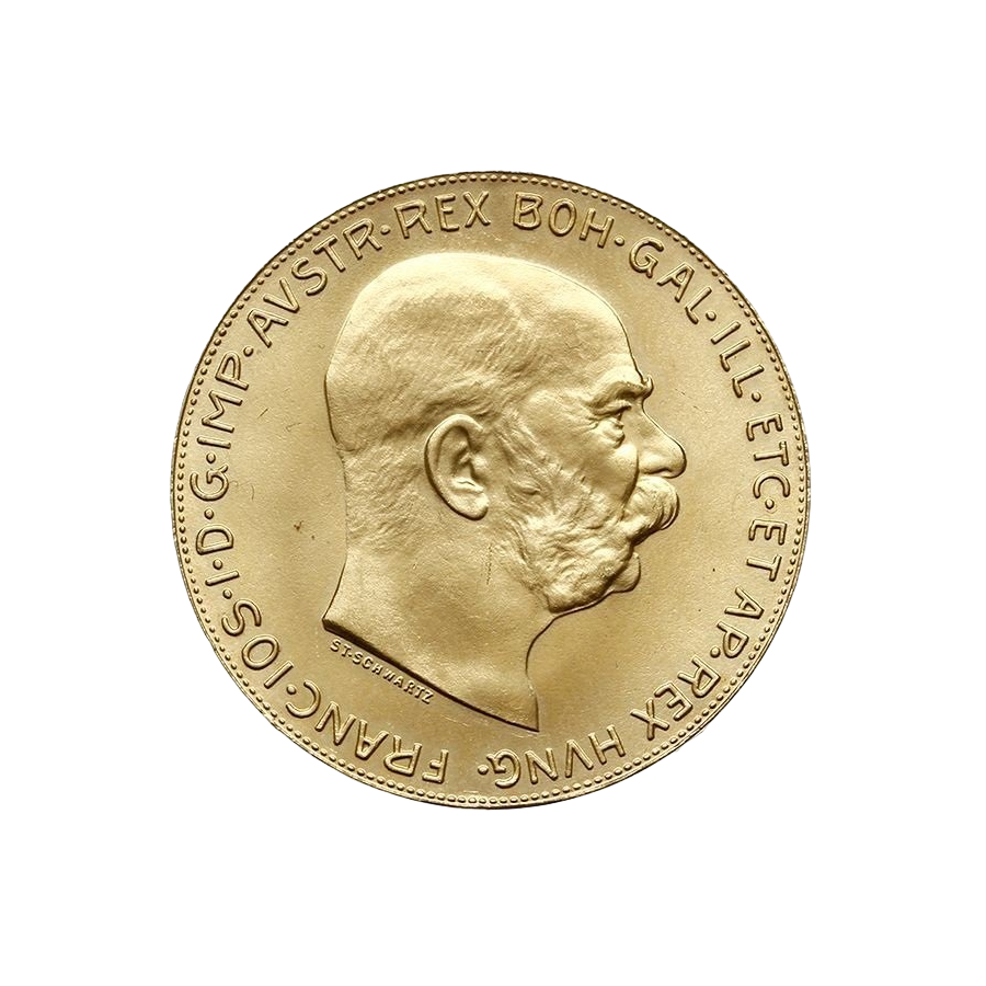 gold coin 100 koruna 1