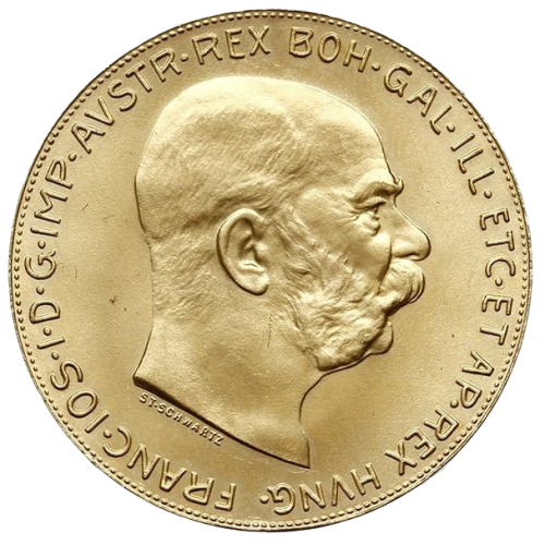 gold coin 100 koruna 1