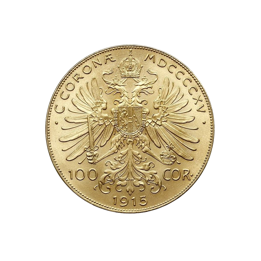 gold coin 100 koruna 2