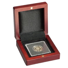 volterra wooden case for 1 coin