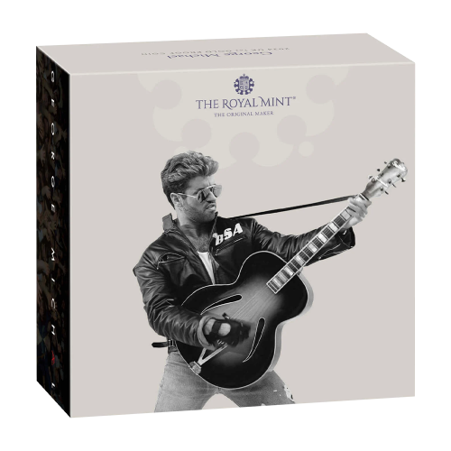 George Michael "Legend of Music" Gold Coin, 1 Ounce, Proof, Pack of 3