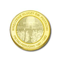 Commemorative medal - Handing over the keys to St. Peter - 24-hour shipping!