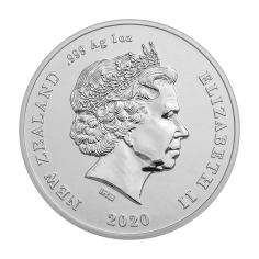 silver coin crested penguin 1 ounce reverse 2