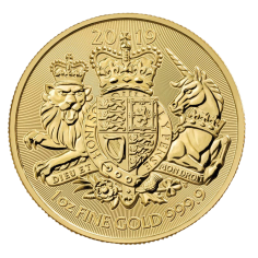 gold coin royal coats of arms 1 ounce gold reverse