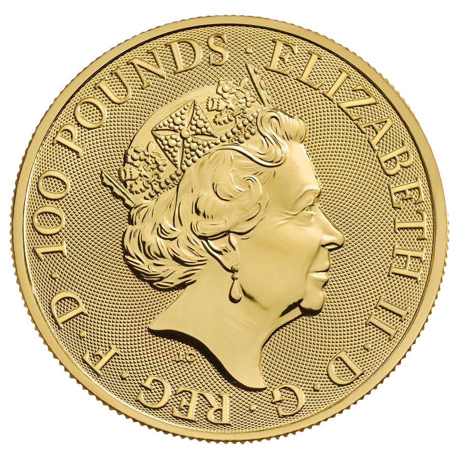 gold coin royal coats of arms 1 ounce gold obverse