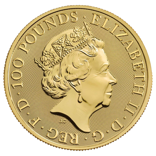 gold coin royal coats of arms 1 ounce gold obverse