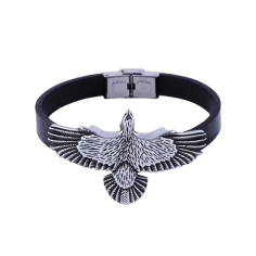 leather-bracelet-bird