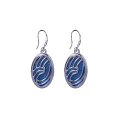 earrings-dangling-resin-blue