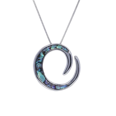 necklace-steel-curl-marine