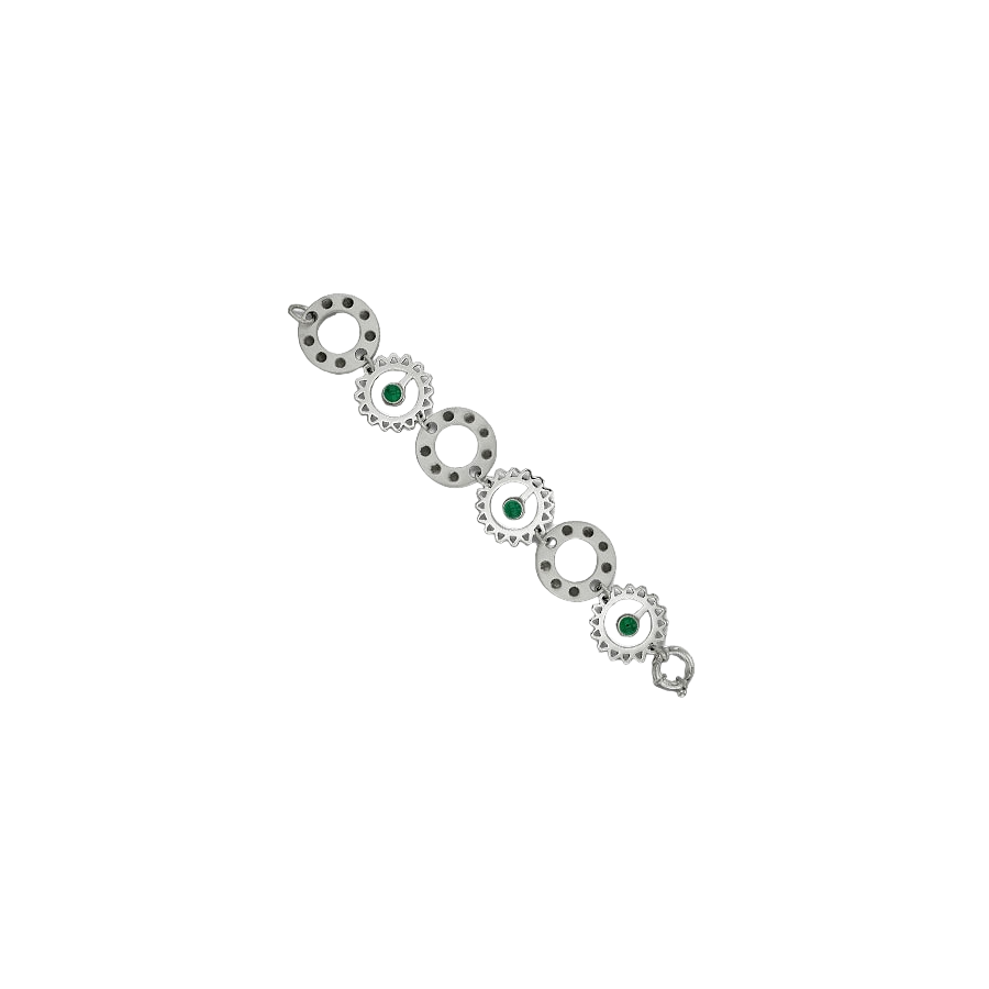 Silver CZAS bracelet - 24-hour shipping!