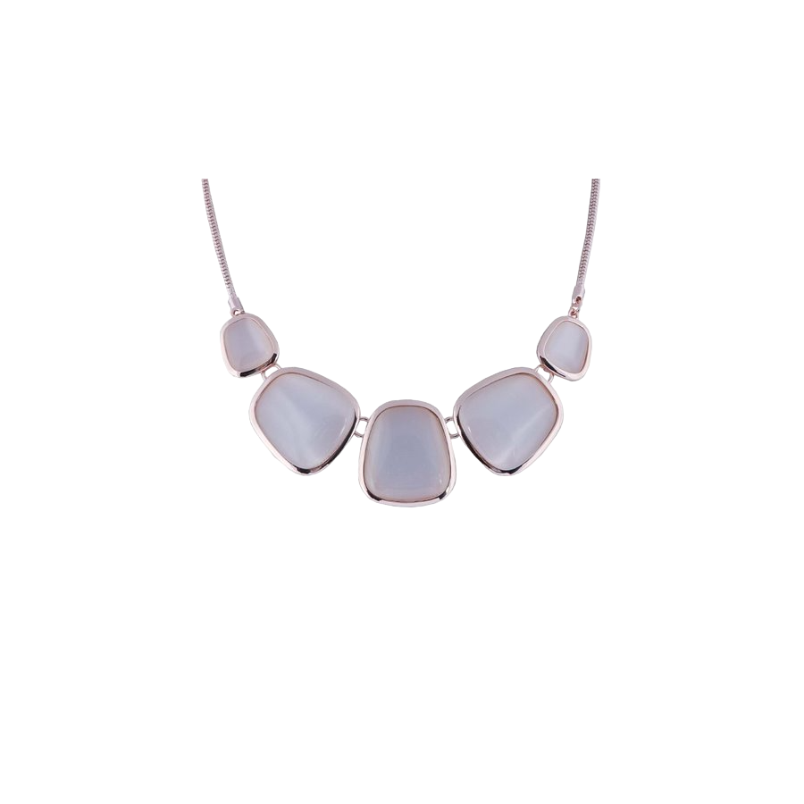 quartz stone necklace