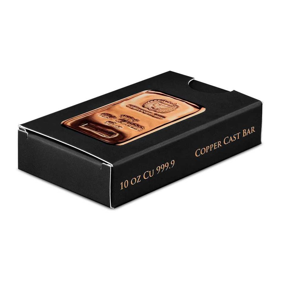 10-ounce copper bar
