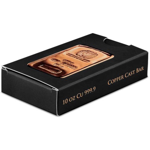 10-ounce copper bar