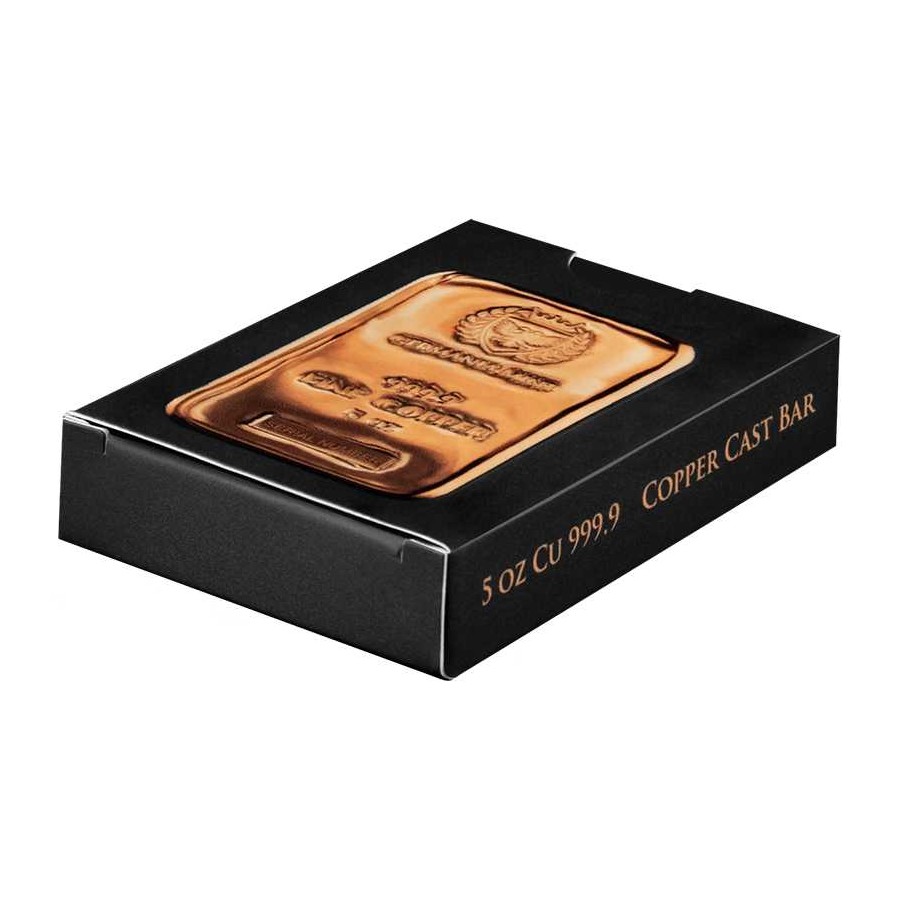 5-ounce copper bar
