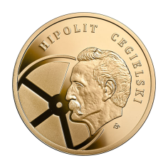 gold coin 200 PLN 200th anniversary of the birth of Hipolit Cegielski 2013 reverse