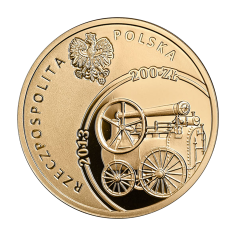 gold coin 200 PLN 200th anniversary of the birth of Hipolit Cegielski 2013 reverse 2