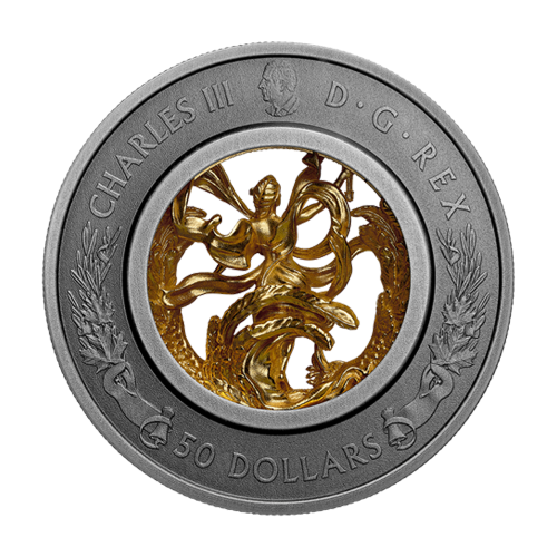 silver coin allegory of liberty 2024 obverse