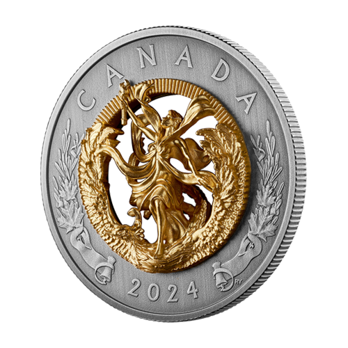 silver coin allegory of freedom 2024 perspective