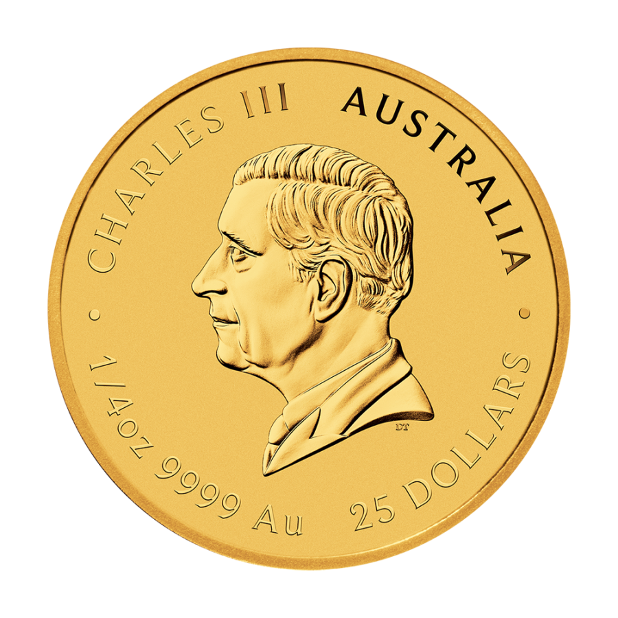 2025 Year of the Snake 14-Ounce Gold Coin – Obverse