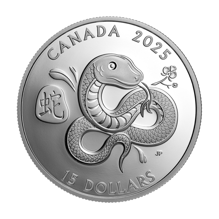 2025 Canadian Year of the Snake 1-Ounce Proof Silver Coin (3)