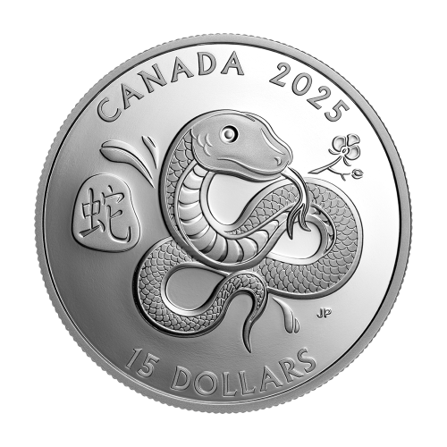 2025 Canadian Year of the Snake 1-Ounce Proof Silver Coin (3)