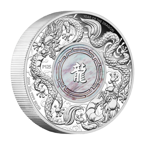 silver coin double dragon mother of pearl 2024 2 ounces reverse (2)