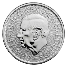 platinum coin Great Britain 1 ounce reverse 2