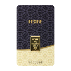 2.5 g Gold bar 2