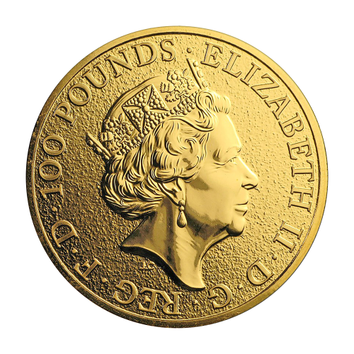 Gold Coin: The Queen's Beasts – Griffin, 1 Ounce, Obverse