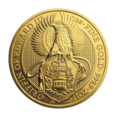 Gold Coin: The Queen's Beasts – Griffin, 1 Ounce, Reverse