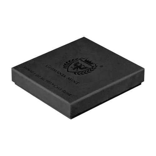 Silver Bar - Rune Ehwaz - 1 Ounce - Packaging (1)