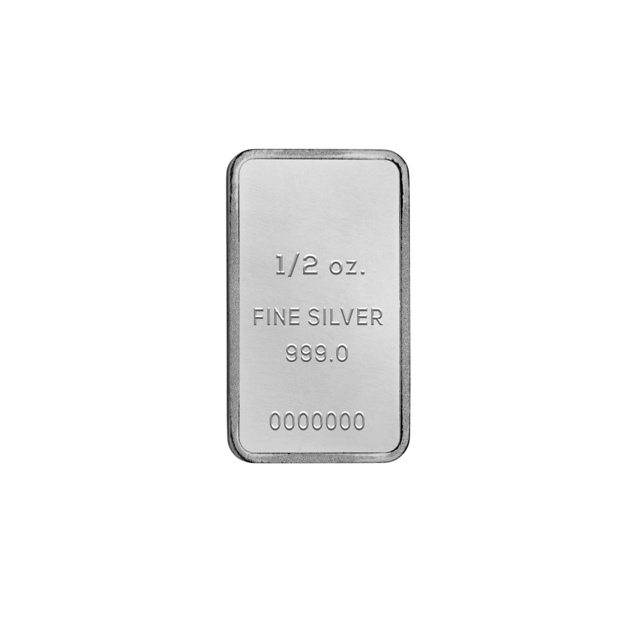 1/2 oz Silver Bar, Unsorted - 24-hour shipping!