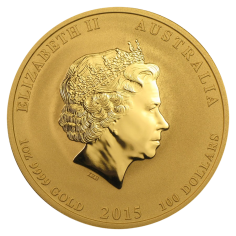 gold coin year of the goat 2015 1 ounce reverse 2