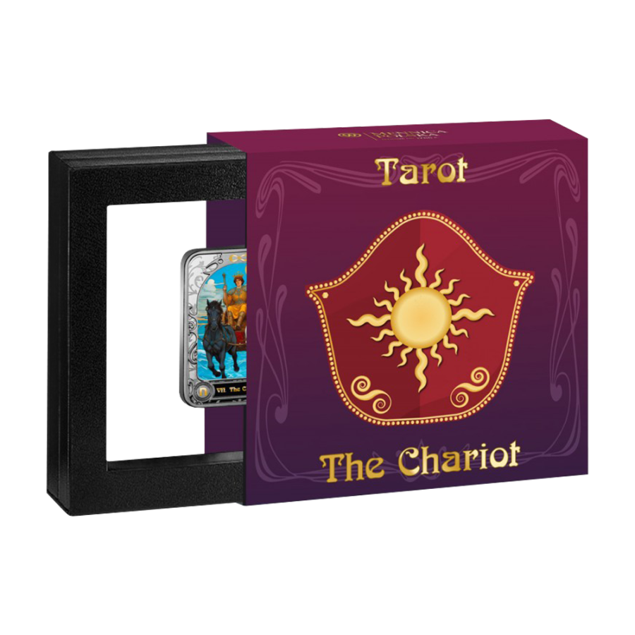 silver-coin-tarot-chariot-packaging