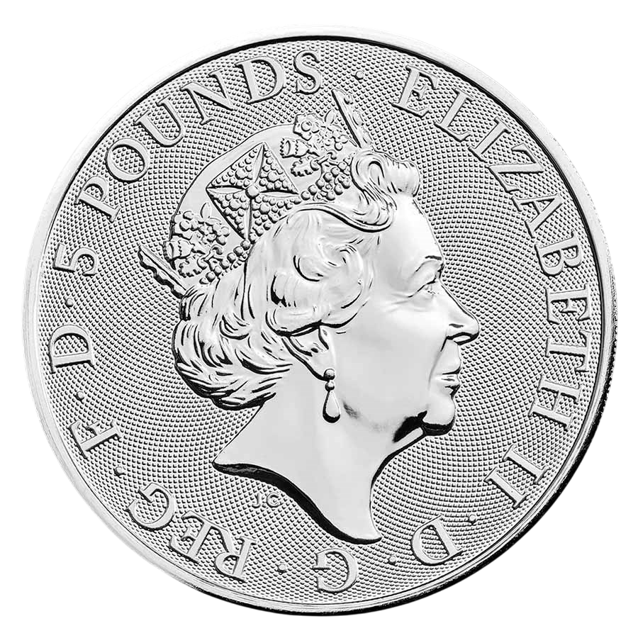 silver-coin-beasts-of-the-tudors-lion-of-england-2-ounces-obverse