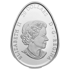 silver coin 20 CAD Easter egg 2020 reverse 2