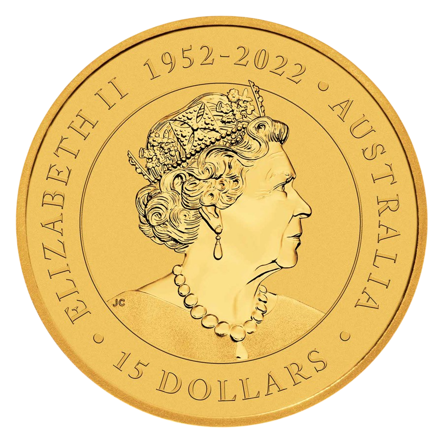 1/10-ounce Australian Koala Gold Coin - Obverse