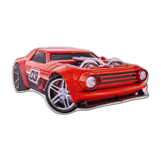 1-ounce Hot Wheels silver coin, packaging (2) 2